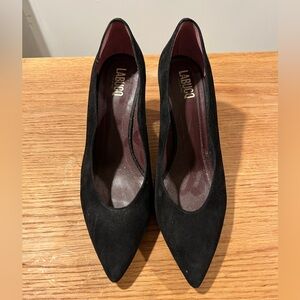 Labucq Women's Black Sofia Suede Pumps